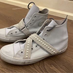 Converse Chuck Taylor, all star‎ punk strap, high ankle women’s size 11